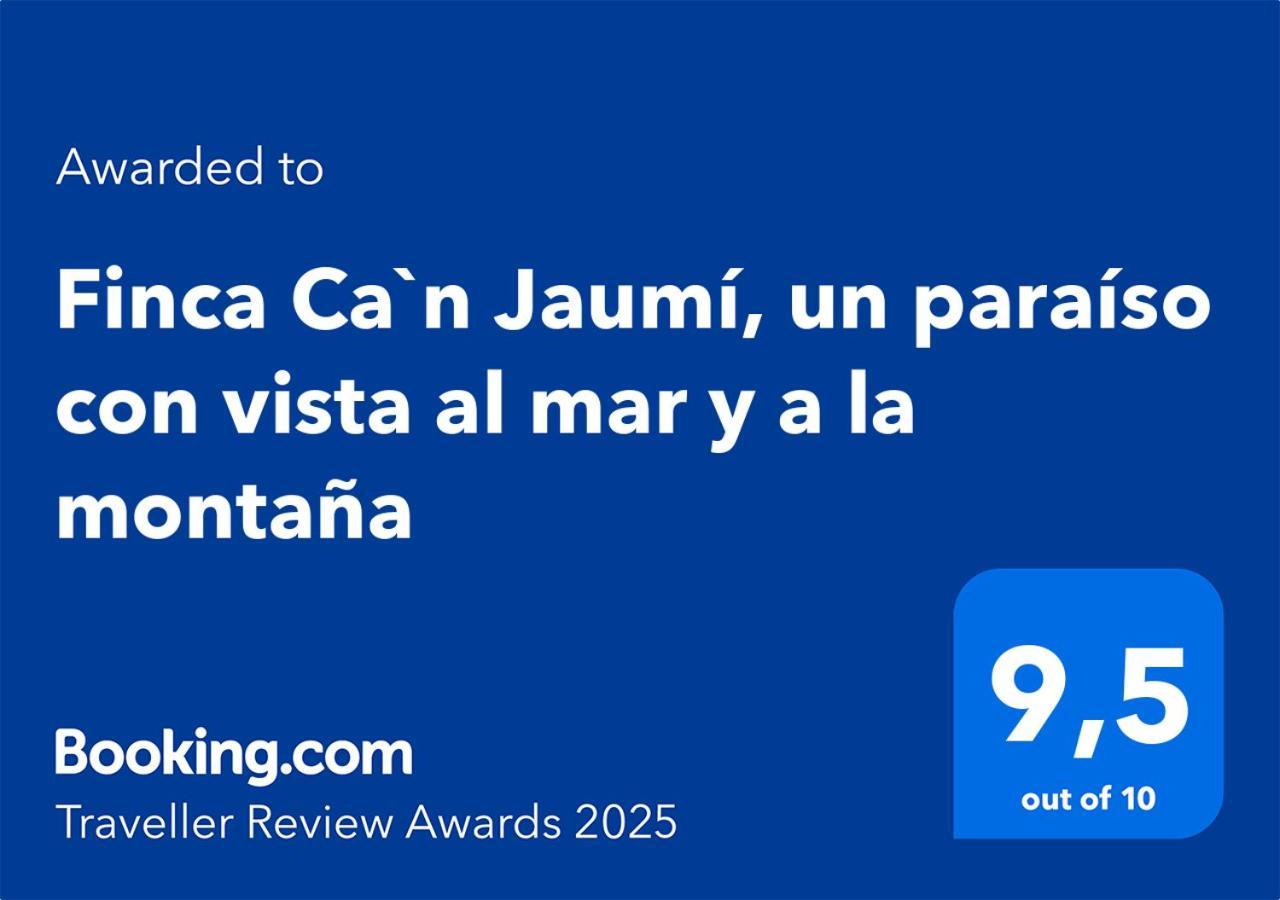 Ca'n Jaumi, Un Paraiso Con Vista Al Mar Y A La Montana Villa *
